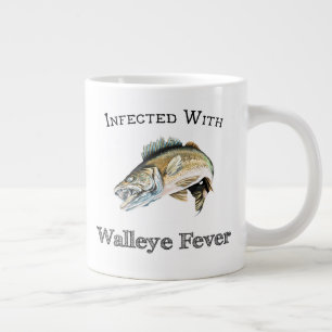 Geïnfecteerd met walleye koorts extra grote beker