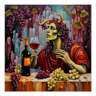 Geïnfiltreerde dionysus perfect poster