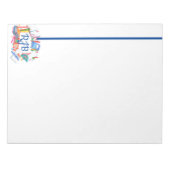 Geïnitialiseerde leerkrachten notitieblok (Voorkant)