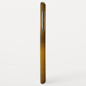 Geïnpenseerde Bronze: Achtergrond Case-Mate iPhone Case (Achterkant/links)