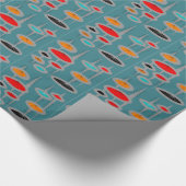 Geïnspireerd Abstract door atoommidden Cadeaupapier (Hoek)