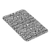 Geïnspireerd Artsy Tribal Pattern Magneet (Rechterzijde)
