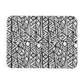 Geïnspireerd Artsy Tribal Pattern Magneet (Horizontaal)