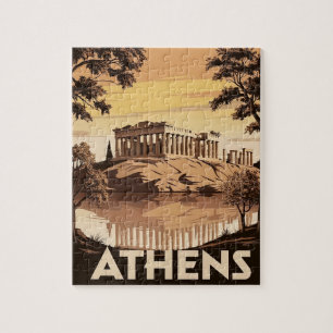  geïnspireerd Athene – iconisch Parthenon Legpuzzel