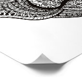 Geïnspireerd Beer Face 2 Poster (Hoek)