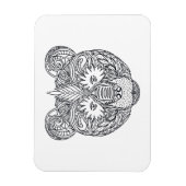 Geïnspireerd Beer Magneet (Verticaal)