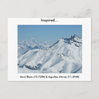 Geïnspireerd Briefkaart