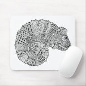 Geïnspireerd Chameleon 2 Muismat (Met muis)