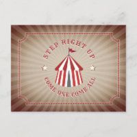  geïnspireerd circus verjaardag