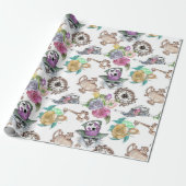 Geïnspireerd door Alice in Wonderland Wrapping Pap Cadeaupapier (Uitgerold)