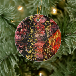 Geïnspireerd door Californische brandhaarden Keramisch Ornament