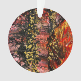 Geïnspireerd door Californische brandhaarden Ornament