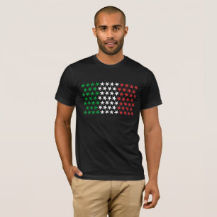Geïnspireerd door de Italiaanse vlag. Stars Editi T-shirt