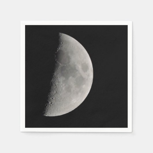 Geïnspireerd door de maan servetten (Voorkant)