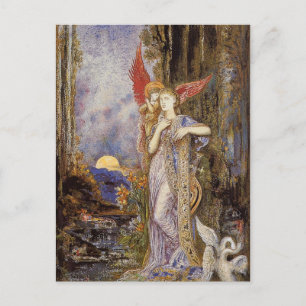 Geïnspireerd door Gustave Moreau Briefkaart
