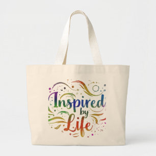 Geïnspireerd door het leven – Jumbo Boodschappenta Grote Tote Bag
