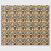 Geïnspireerd door natuur cadeaupapier (Vlak)
