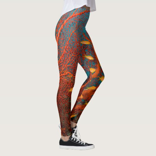 Geïnspireerd door natuur leggings (Rechts)