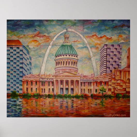 Geïnspireerd door St. Louis I - Canvas Print (Voorkant)