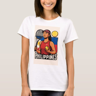 Geïnspireerd door tennisster Alexandra Eala T-shirt