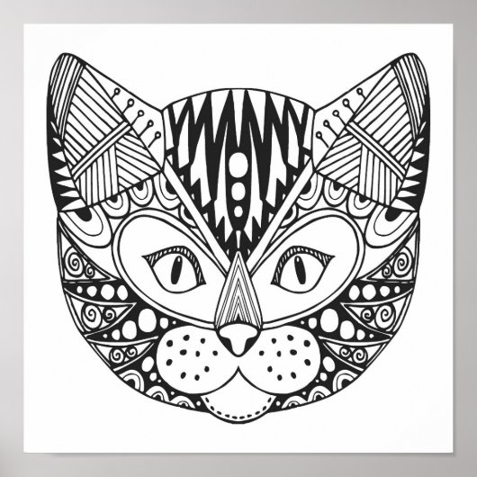 Geïnspireerd kat 2 poster (Voorkant)