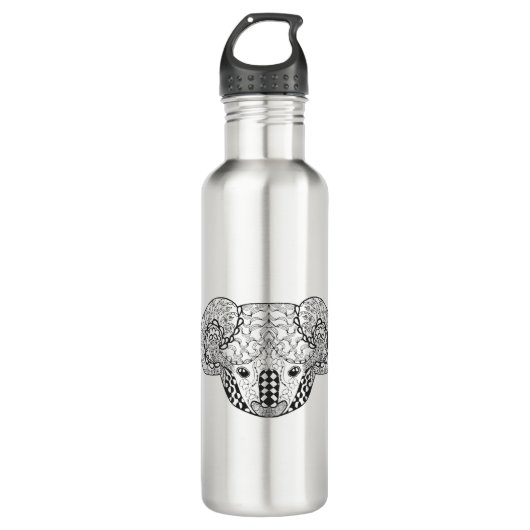 Geïnspireerd Koala Beer Waterfles (Voorkant)
