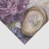 geïnspireerd lavendel pioenen tissuepapier (Detail)