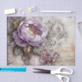  geïnspireerd lavendel pioenen tissuepapier (Craft)