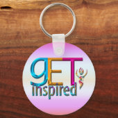 Geïnspireerd ~ Neon Sleutelhanger (Voorkant)