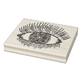 Geïnspireerd oog 	rubberstempel (Stempel)