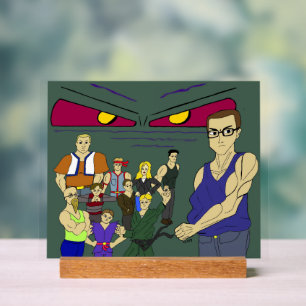 geïnspireerd op animatie voor klasgenoten acryl bord