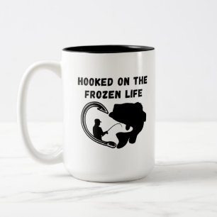 Geïnspireerd op het Frozen Life Ice Gevist Tweekleurige Koffiemok
