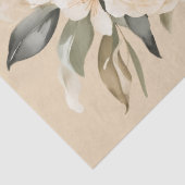  geïnspireerd pastel beige bloemendecoupage tissuepapier (Detail)
