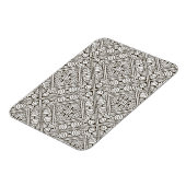 Geïnspireerd patroon magneet (Linkerzijde)