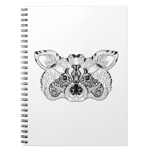 Geïnspireerd raket notitieboek (Voorkant)