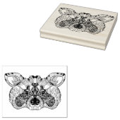 Geïnspireerd raket 	rubberstempel (Gestempeld)