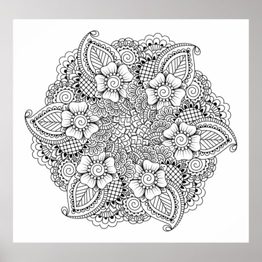 Geïnspireerd rond element 2 poster (Voorkant)