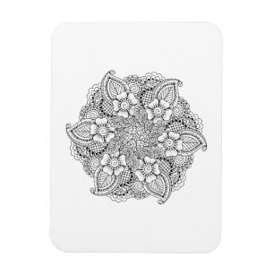 Geïnspireerd rond element magneet