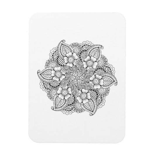 Geïnspireerd rond element magneet (Verticaal)