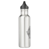 Geïnspireerd rond element waterfles  (Links)