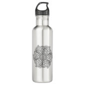 Geïnspireerd rond element waterfles  (Voorkant)