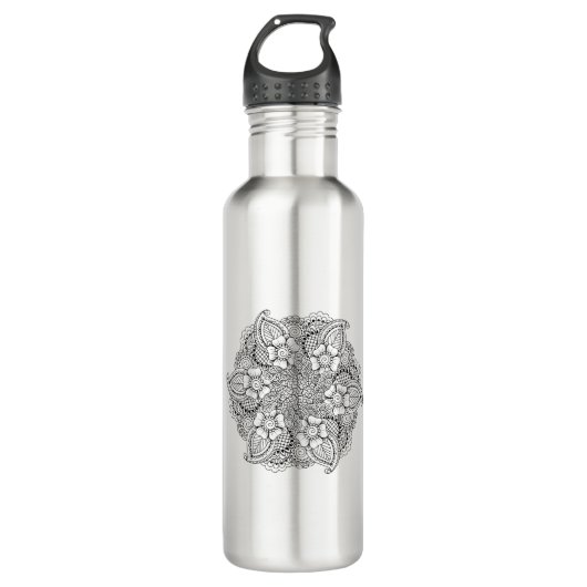 Geïnspireerd rond element waterfles  (Voorkant)
