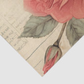  geïnspireerd rood roos & string tissuepapier (Detail)