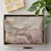 Geïnspireerd Roze Roze & Gebouw Tissue Papier (Geschenk)