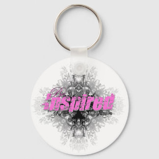 Geïnspireerd roze Sleutelhanger