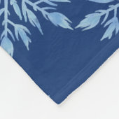 geïnspireerd sneeuwvlokpatroon fleece deken (Hoek)