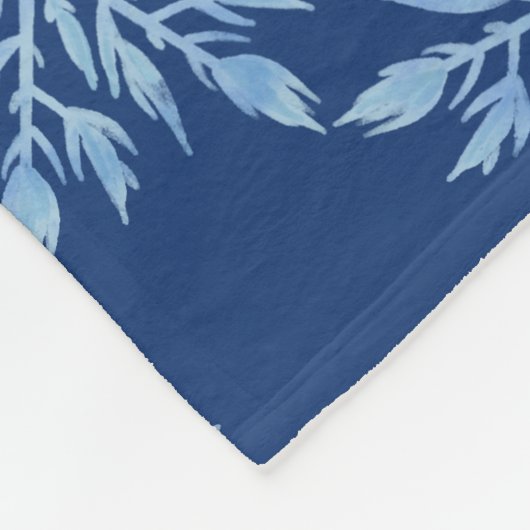 geïnspireerd sneeuwvlokpatroon fleece deken (Hoek)