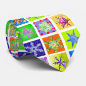 Geïnspireerd Snowflake stropdas (Opgerold)