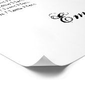 geïnspireerd stoeldiagram poster (Hoek)