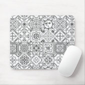 Geïnspireerd Talavera-patroon Muismat (Met muis)